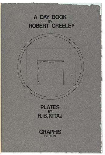 Creeley, Robert (1926-2005) & R.B. Kitaj (1932-2007) A Day Book.
